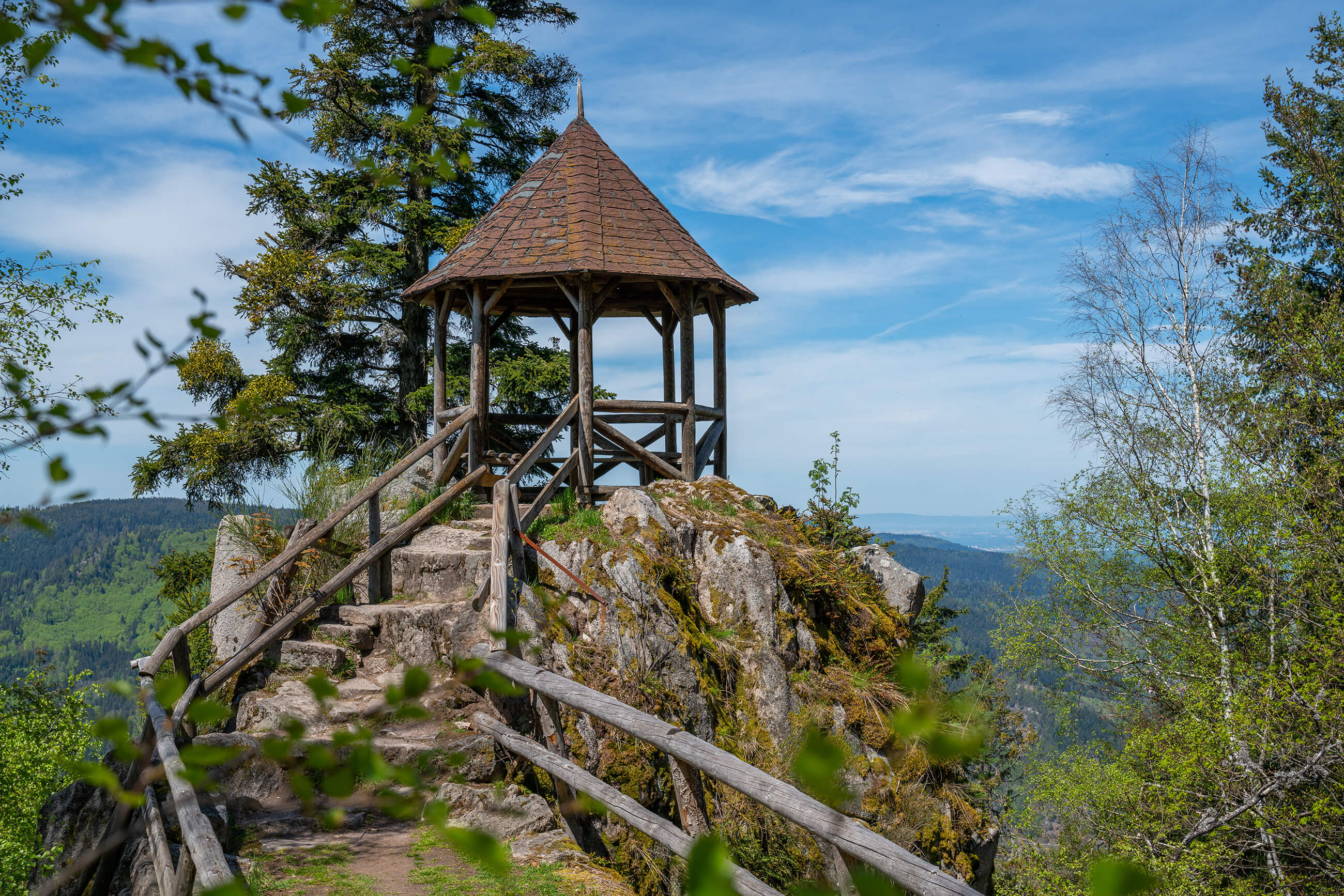 Etappe 2: Latschigfelsen © Landratsamt Rastatt/Thorsten Günthert Etappe 2: Latschigfelsen